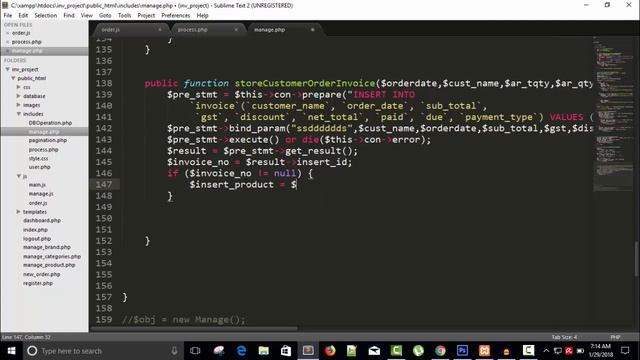 Inventory Management System | Storing Invoice | PHP, Mysqli, Ajax, Bootstrap | Part 30 смотреть онлайн