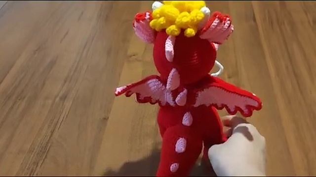 Дракон крючком из пряжи смотреть онлайн
