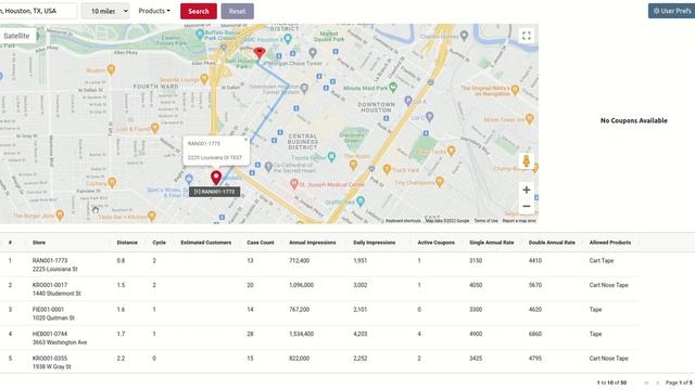 Demo: Google Map Store Location built with ReactJS and GoogleMap API смотреть онлайн