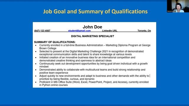 Job Search in Canada - Resume \ Пошук роботи в Канаді - Резюме смотреть онлайн