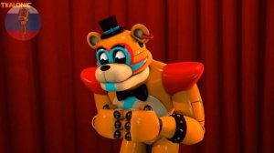 Монти против Бонни! (плохая концовка) / FNAF Security Breach animation / Угарная озвучка на русском