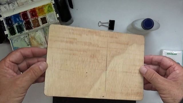 Simple plein air sketching kit - my lightweight easel for use with a Portable Painter palette смотреть онлайн