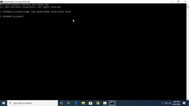 How to Activate Windows 10 using CMD! смотреть онлайн