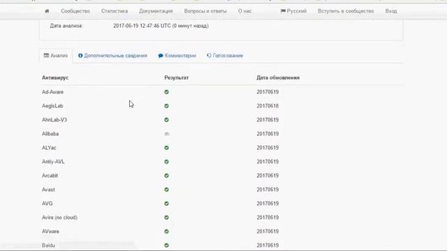#VIRUS TOTAL - онлайн сервис для проверки файлов и сайтов на вирусы смотреть онлайн