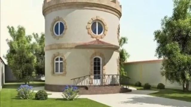 Дом в форме башни замка смотреть онлайн