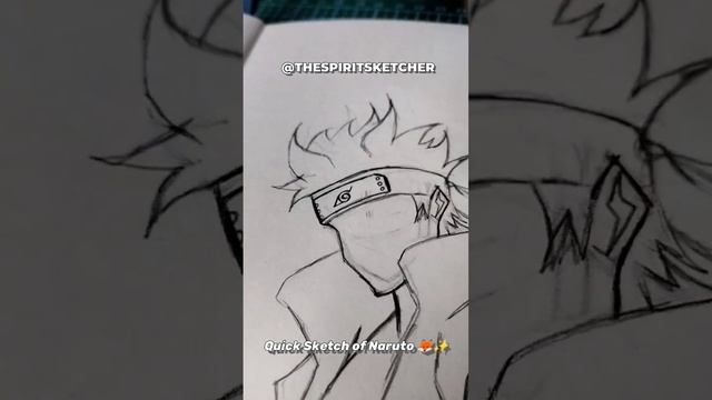 Quick Sketch of ✨ Naruto Uzumaki ✨ #naruto #narutoshippuden #kakashi #itachi #minato #madara #sasuk смотреть онлайн