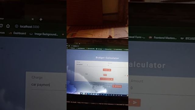 Budget Calculator using React.js смотреть онлайн