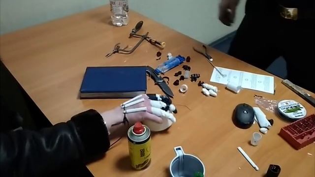 ПРОТЕЗ ПАЛЬЦА. Функциональный протез на 3 пальца. Изготовление тяговых протезов. смотреть онлайн