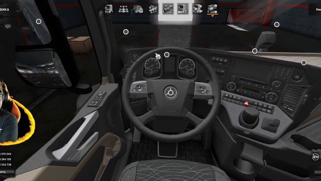 Euro Truck Simulator 2 (21:9) - готовлюсь к онлайну смотреть онлайн
