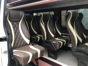 Переоборудование фургона Мерседес Бенц Спринтер 907 в комфортабельный туристический микроавтобус