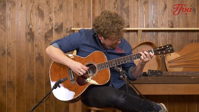 Rozawood Wizard OM 42 Style Redwood Rosewood played by Milo Groenhuijzen | Demo @ TFOA смотреть онлайн
