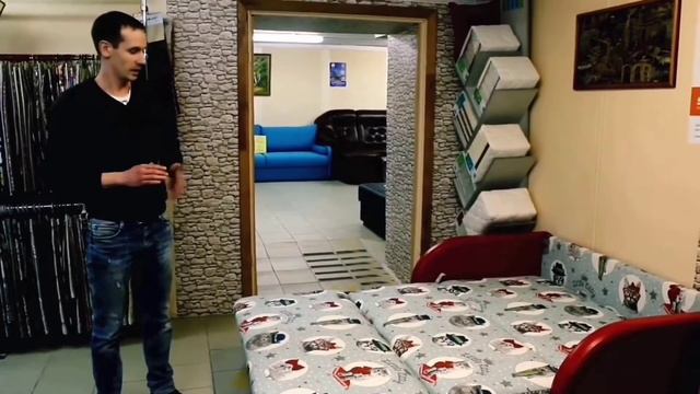 Аккордеон. Обзор механизма раскладки дивана. смотреть онлайн