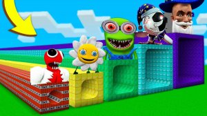 ДЛИННЫЕ КРУГЛЫЕ ТОННЕЛИ В МАЙНКРАФТ ЗОМБАК