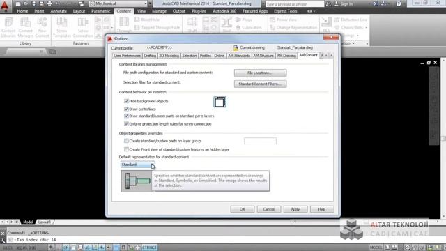 19-AutoCAD Mechanical- Standart Parçalar 1 смотреть онлайн