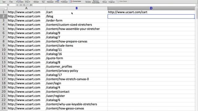 Combine cells using CONCATENATE Excel смотреть онлайн