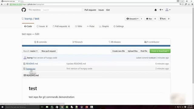 Git Tutorial 4 Basic Commands add, commit, push смотреть онлайн