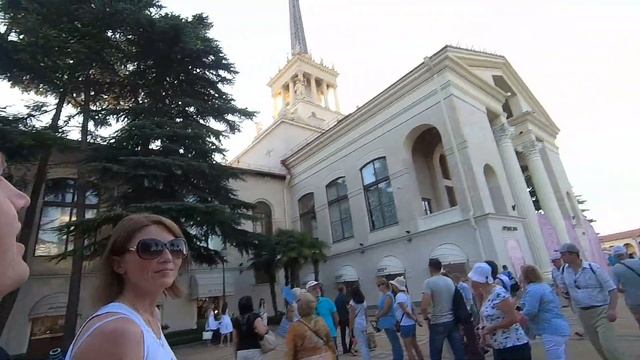 Сочи. День шестой. Гора Ахун, Морской Вокзал, прогулка на Теплоходе и встреча с дельфинами! смотреть онлайн