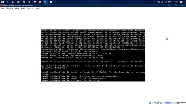 Menginstal CMS Joomla, WEB Server serta DNS Server di CentOS 7 смотреть онлайн