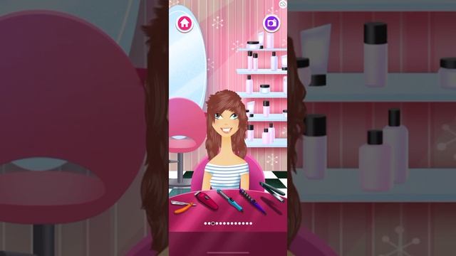Cut & Decorate Hair on your own! Hairstyle makeover kids game - Girls Hair Salon Gameplay! смотреть онлайн