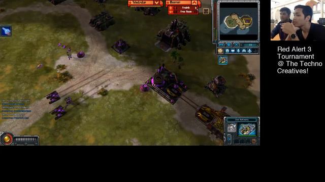 Red Alert 3 Tournament Group play game between Fredrik and Gussoh смотреть онлайн