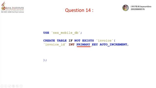 QS 14 :- Creating an ER Diagram and Product Table in MySQL Workbench for Sold Items смотреть онлайн