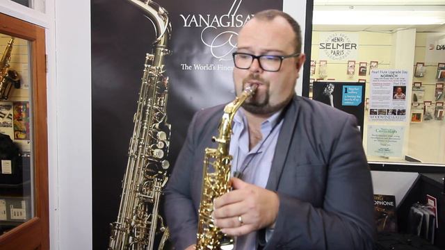 Yanagisawa Alto Saxophone Metal vs Ebonite Mouthpieces смотреть онлайн