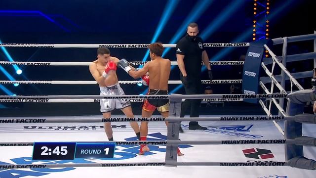 Muaythai Factory Кемерово 05.02.22 Рахимов Мурат Vs Yardfha Rachanon