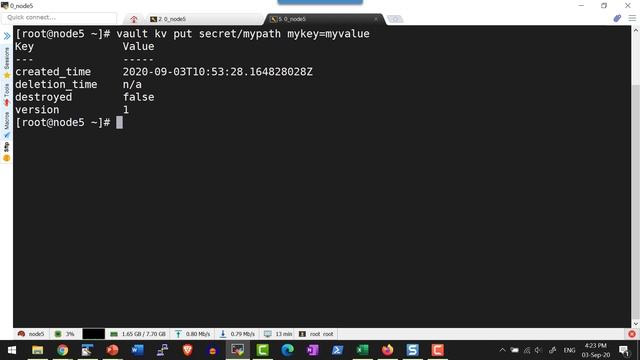HashiCorp Vault KV SecretEngine Intro - Video 7 смотреть онлайн
