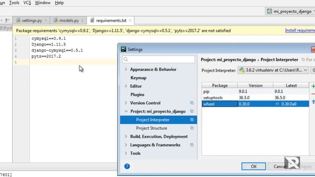 Usar requirements.txt Django / Django requirements смотреть онлайн