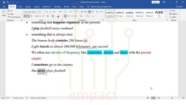 16 Present simple, Interrogative form смотреть онлайн