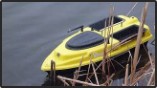 Автопилот Skipper на карповом кораблике, демонстрация.