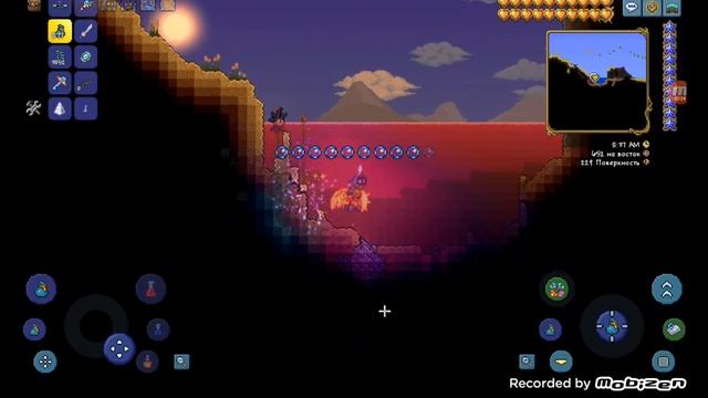 как призвать Короля Слизней в Террарии! смотреть онлайн