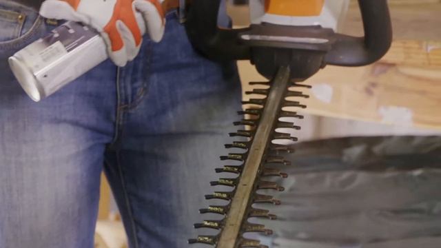 Čišćenje i pohrana škara za živicu na primjeru STIHL HSA 56 смотреть онлайн