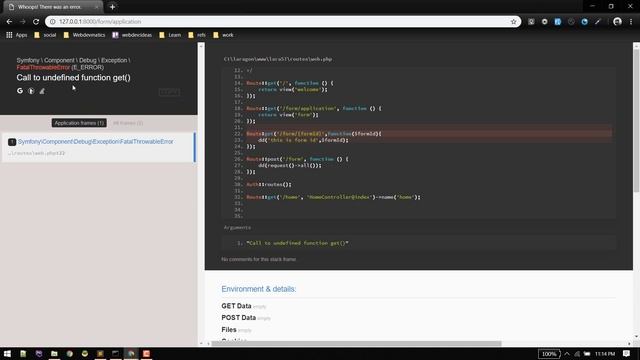 Common errors in Laravel and how to debug them смотреть онлайн