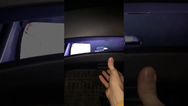 Подсветка бардачка Solaris смотреть онлайн