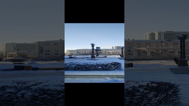 Центр города Улан-Удэ Бурятия, Дальний Восток театр Оперы и балета.