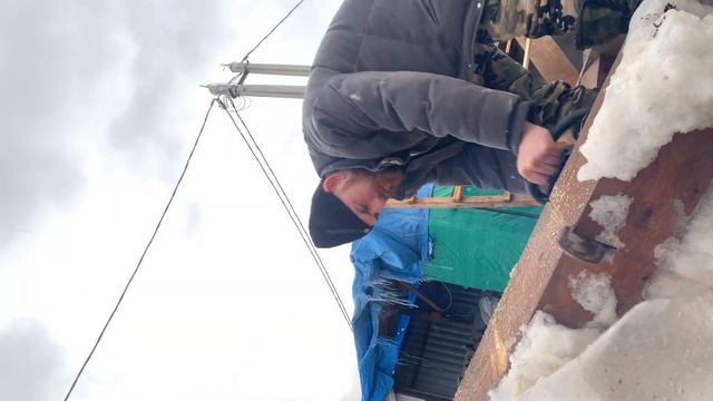 Расчищаем участок под строительство домика в аренду