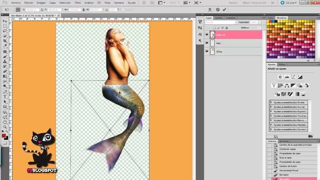 Cómo CREAR una SIRENA ??♀️Photoshop Tutorial смотреть онлайн