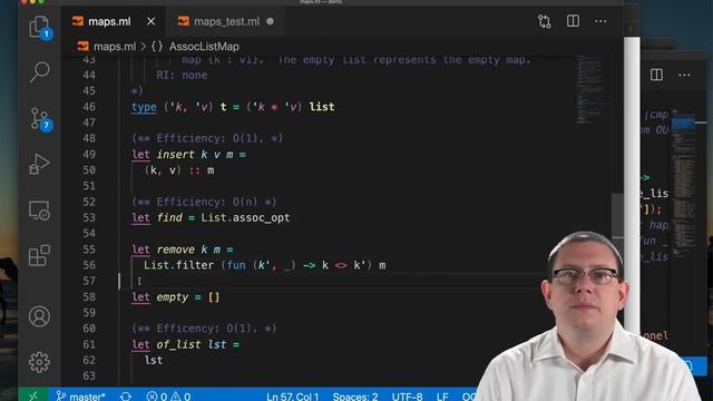 Association Lists: Insert, Find, Remove | OCaml Programming | Chapter 8 Video 7 смотреть онлайн