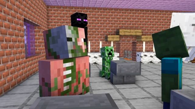 Monster School : Lucky Wheel With Coffin Dance Version - Funny Minecraft Animation смотреть онлайн