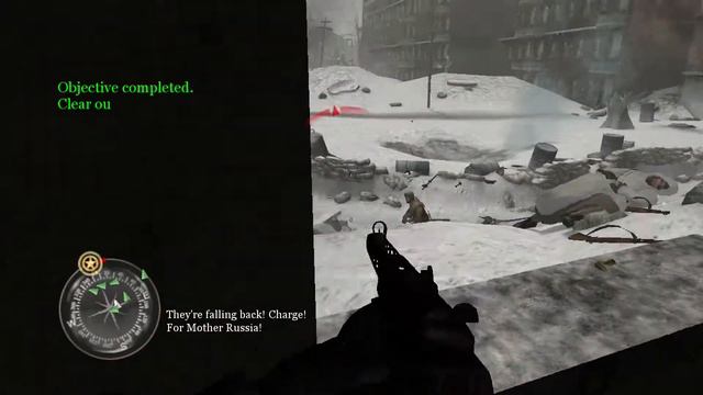 Call of Duty 2 (Xbox 360) 002: The Winter War, Moscow 1941: Demolition смотреть онлайн