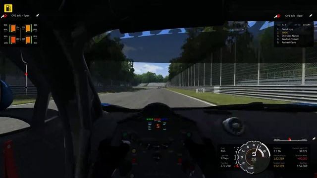 AC build 0.8.7 - McLaren MP4-12C - Quick Race 5 Laps @ Monza смотреть онлайн