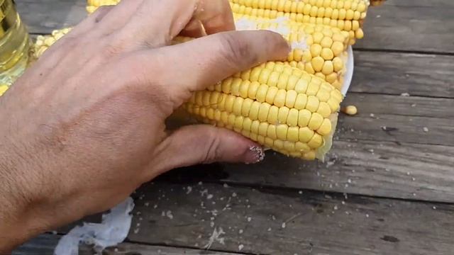 Как приготовить КУКУРУЗУ НА МАНГАЛЕ? РЕЦЕПТ кукурузы на гриле! смотреть онлайн