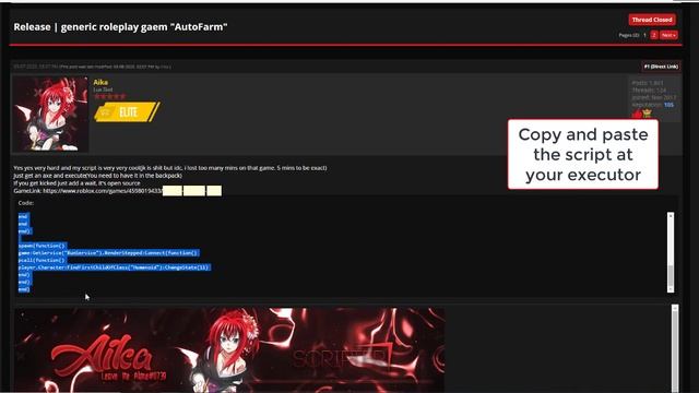 ROBLOX generic roleplay gaem Script (WORKING!) смотреть онлайн