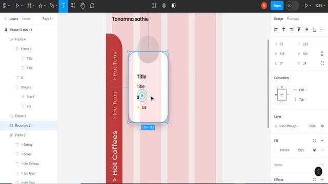 Coffee Mobile App Wireframing (UI) Design. смотреть онлайн
