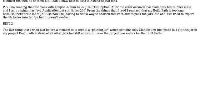 Error 206 occures on JUnit test in Eclipse (2 Solutions!!) смотреть онлайн