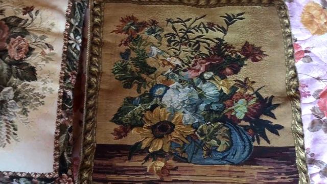 Дачные гобеленовые подушки смотреть онлайн