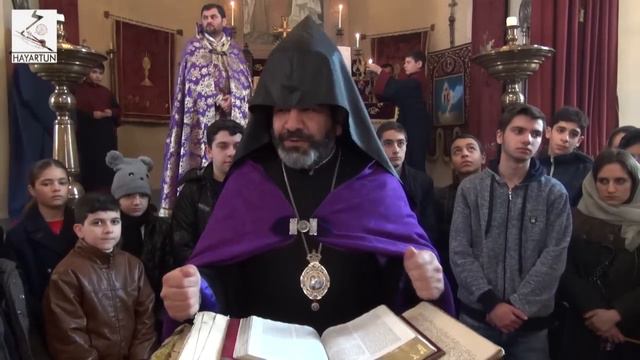 Проповедь предводителя Епархии ААЦ в Грузии, Епископа Вазгена Мирзаханяна, адресованная детям