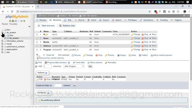 Java Swing and MySql CRUD - 1 - Form Design and Database Connect смотреть онлайн