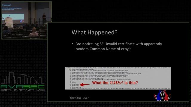 RVAsec 2017: Derek Banks & Troy Wojewoda - Analysis of Red Team Attacks by Blue Team смотреть онлайн